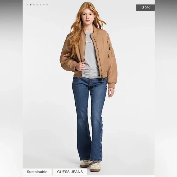 Guess Mid Rise Bootcut Jeans - Picture 12 of 16